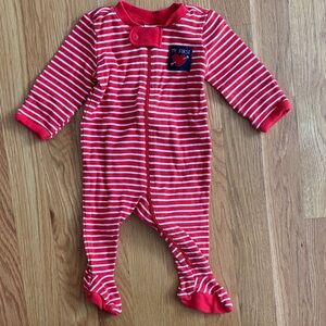 0-3M Gymboree Valentines Footed One Piece